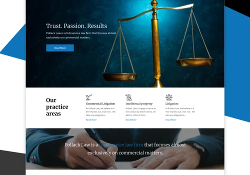 Website (Pollack Law)