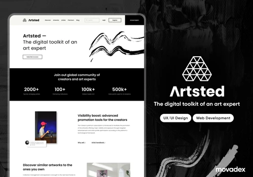 Arsted: An AI powered art platform