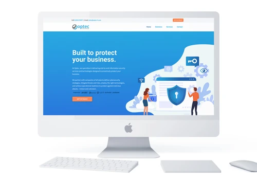 IT Company web design project