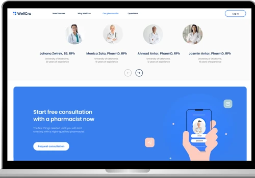 Wellcru: Online free consultation with pharmacist