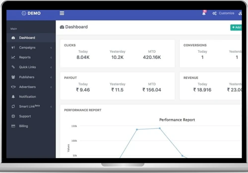 Affiliates program based CRM