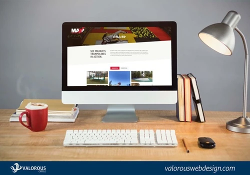 Web Development for MaxAir Trampolines
