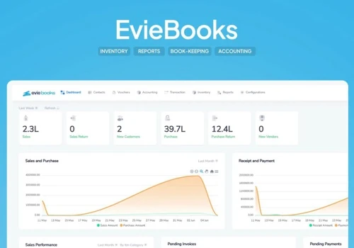 Evie Books & Billing Software