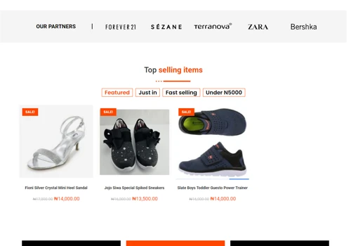 ecommerce website