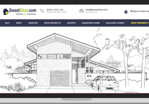 Emerging Real-Estate website in Pakistan