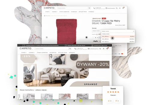 Online store on Magento