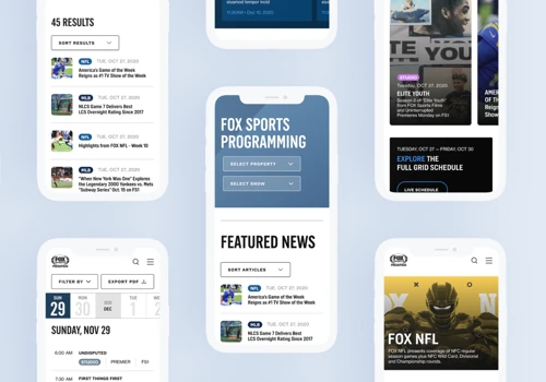 Fox Sports Digital Platform