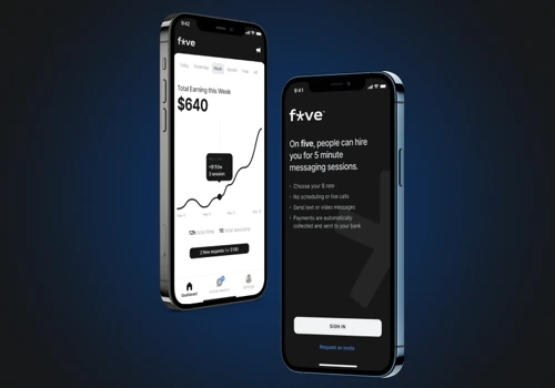 Mobile app for monetization of experts experience