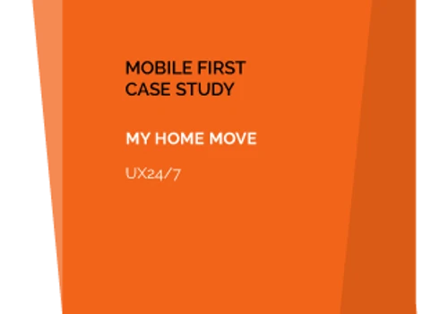Mobile first UX Research case study
