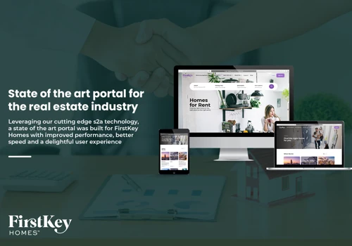 FirstKey Homes - An AI powered real estate portal.