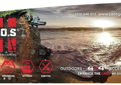 CAOS Signage Print
