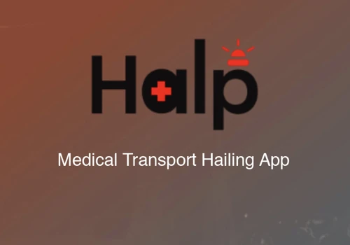 HALP Medical Transport Hailing App