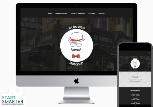 Website & Booking System for Barber Shop