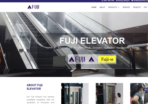 Web design for Engineering Company