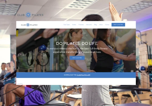 Web Design & Marketing for Club Pilates Au