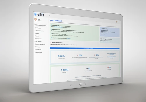 EFit: Health Monitoring Tool