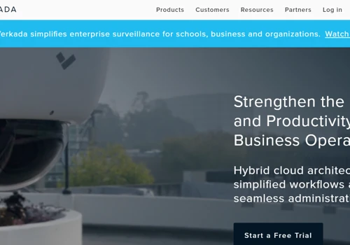 Verkada Website Design