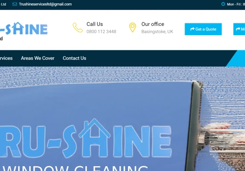 Tru-Shine Website Design