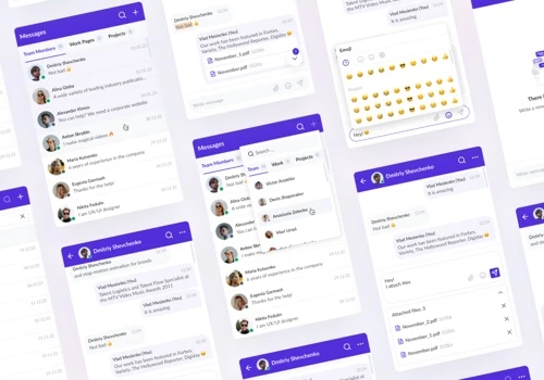 Widget chat