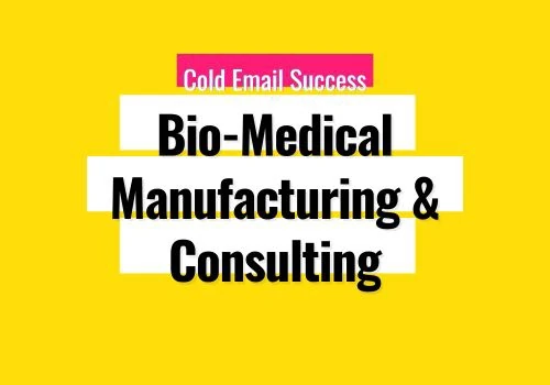 135 Meetings for a Bio-Medical Manufacturing Firm