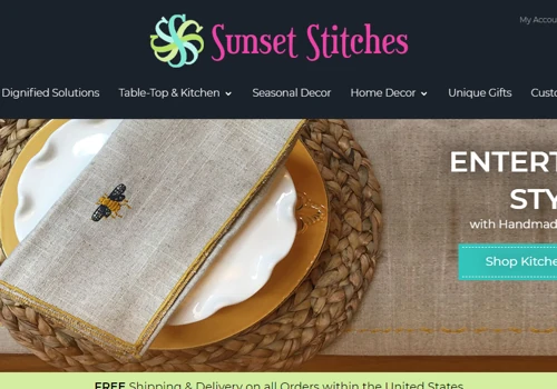 Sunset Stitches