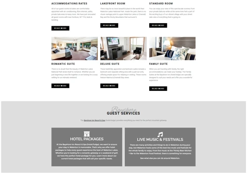 Redesign and Marketing for a Hotel in Waterton