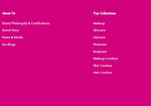 IBA cosmetics