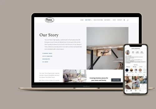 SEO Certified eCommerce Website + Social Media Marketing