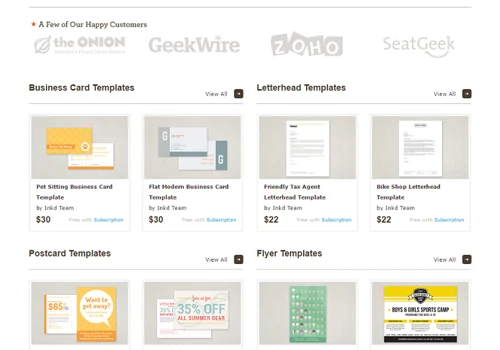 Inkd The Marketplace for Creative Businesses
