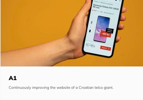 A1 Croatia Web design & Development, Strategy