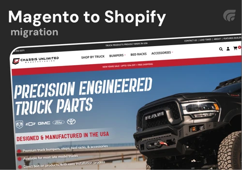 Chassis Unlimited | Magento to Shopify Plus