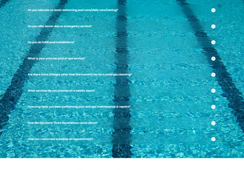 Three Generation Pool Services