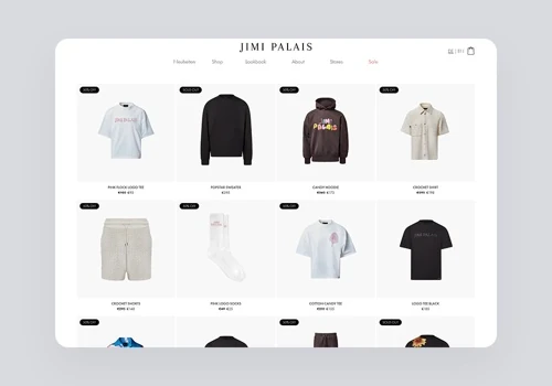 JIMI PALAIS Shopify Shop