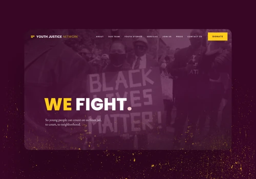 A new brand identity in the fight for justice