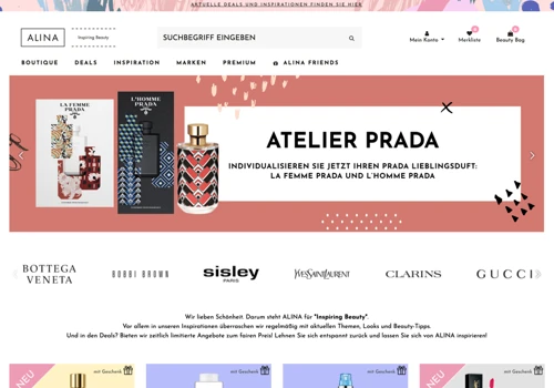 Online shop for Alina Cosmetics
