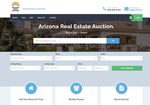 Real Estate Auctioning Platform