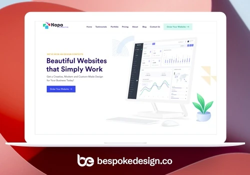 Web Agency website with a twist