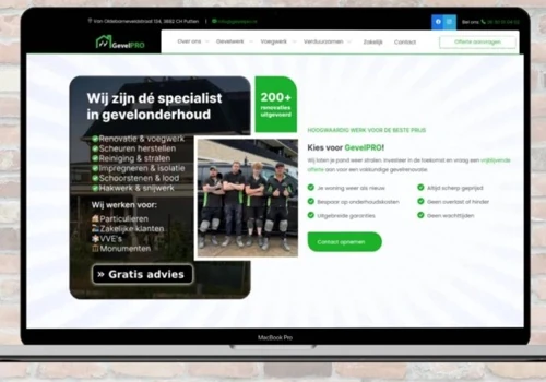 Online Growth Plan for GevelPRO