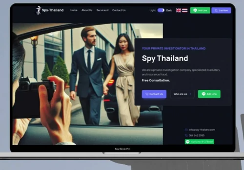 High-Performance Website for Thai Investigator