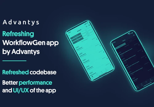 Refreshing WorkflowGen App for Advantys