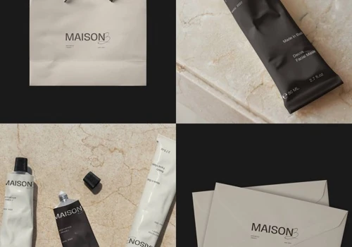 Branding for Maison B cosmetics