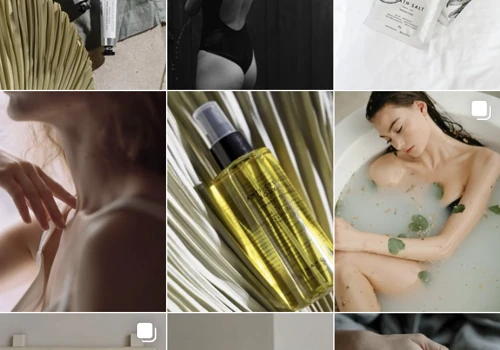 Social media management for Charonika cosmetics