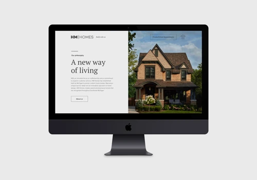 HM Homes Website Design and Development