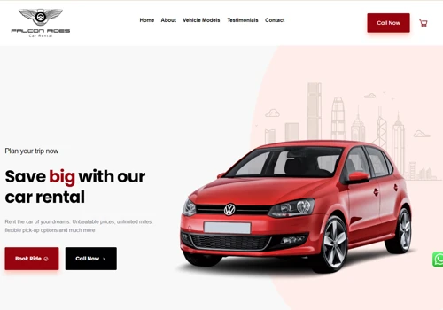 Car Rental Premium Website with SEO & Admin Panel