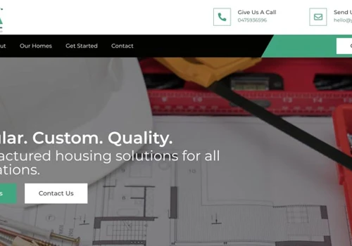 Yaba Homes Webdesign
