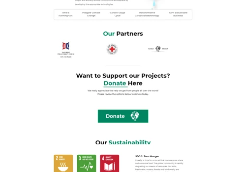 UBONE Organization Website