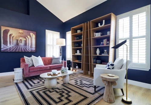 Literary Living Space Remodel
