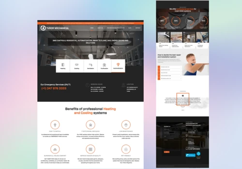 HVAC webste & SEO Optimisation