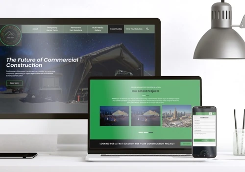 Construction Website Design & Development