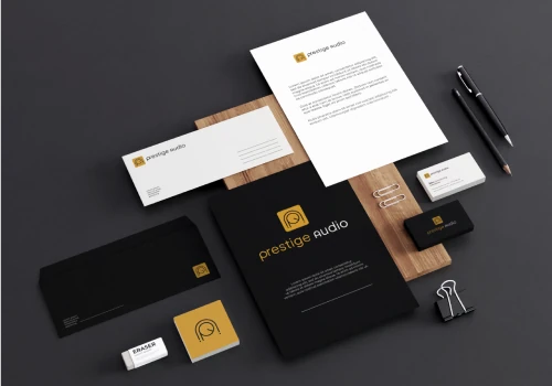 Branding & Web Design for Prestige Audio